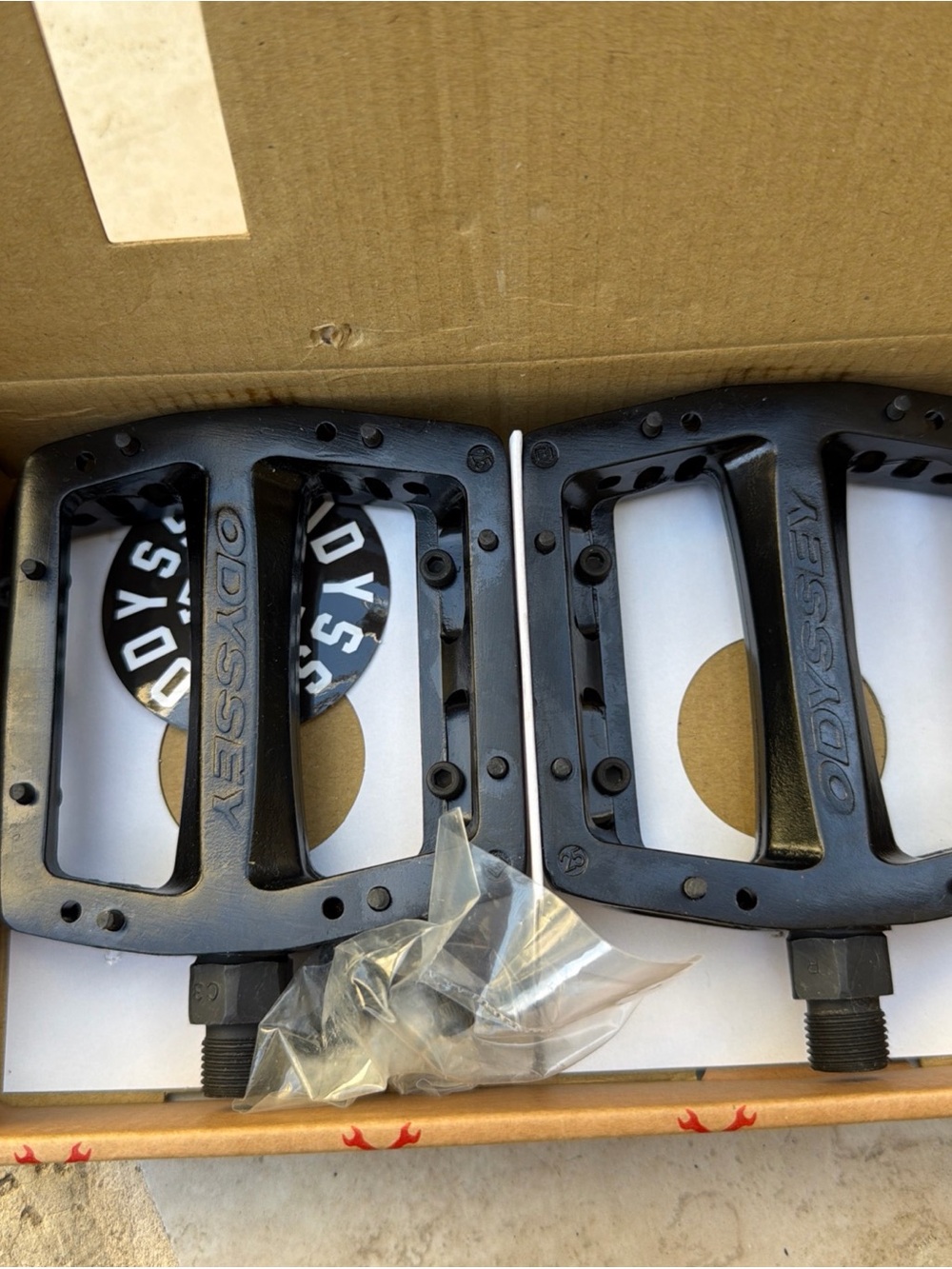 Odyssey Trailmix Looseball Pedals (Black) (Pair) Bmx Bike Pedals